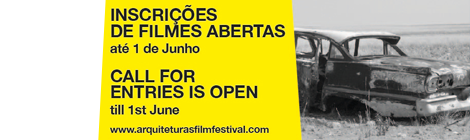 Arquiteturas Film Festival 2014 | Inscrições Abertas até 1 de Junho de 2014